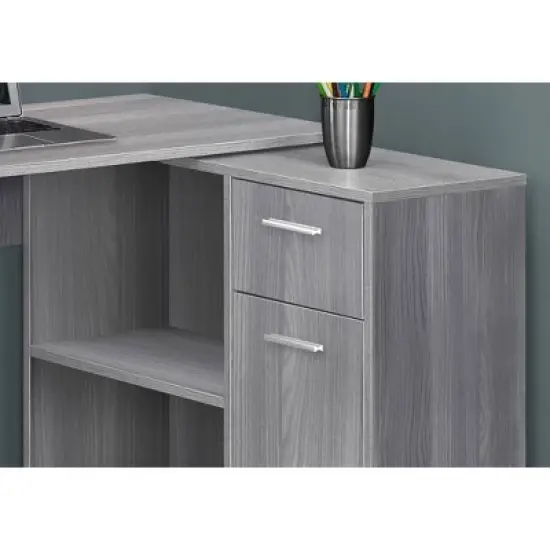 60" Computer Desk with Storage Cabinet - EveryRoom image {2}