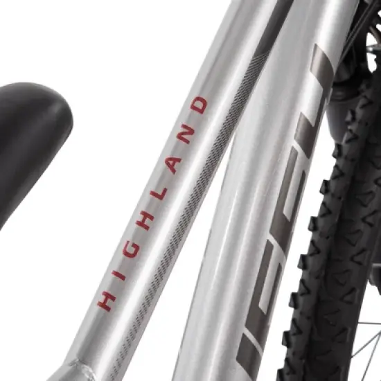 Huffy Highland Mountain Bike - 24" Wheels - 21 Speeds - Silver image {6}