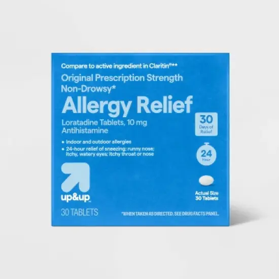 Loratadine Allergy Relief Tablets - up&up&trade; image {6}