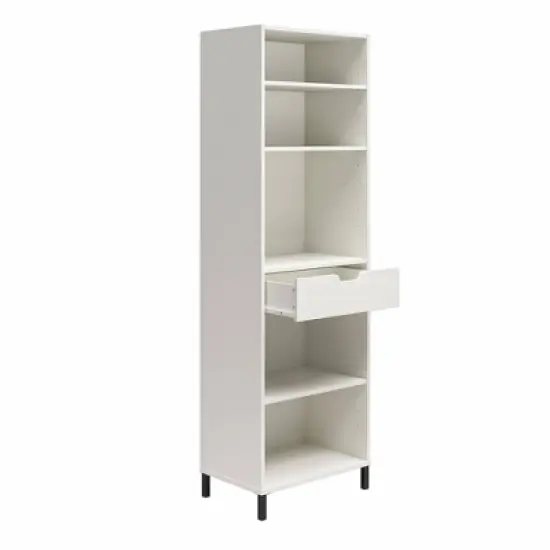 Vario Open Cabinet with Drawer White - Room & Joy image {6}