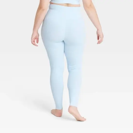 Women's Rib Curvy Leggings - All in Motion&trade; image {3}