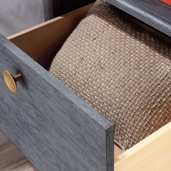 Dover Edge 1 Drawer Nightstand with Shelf - Sauder image {4}