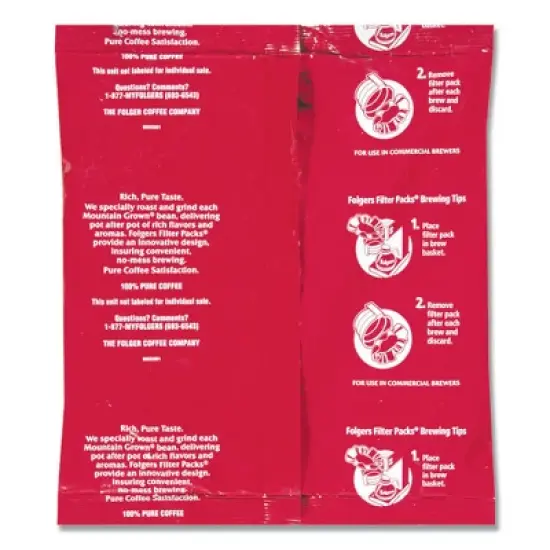 Folgers Coffee Filter Packs, Special Roast, 0.8 oz, 40/Carton image {2}