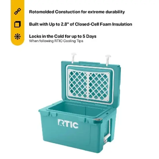 RTIC Outdoors 45qt Hard Sided Cooler image {6}