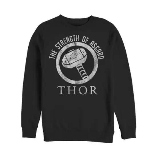 Men's Marvel Thor Strength of Asgard Sweatshirt image {2}