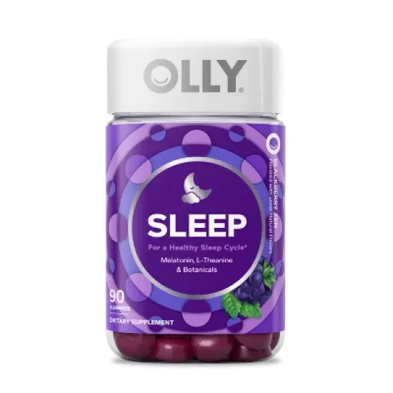 OLLY Restful Sleep Multivitamins Gummies - Blackberry Zen - 90ct image {9}