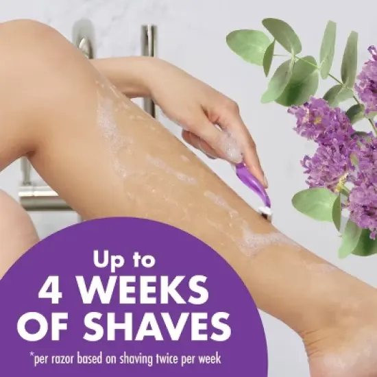 BIC Soleil 4 Escape Women's Disposable 4-Blade Razors - 4ct image {3}