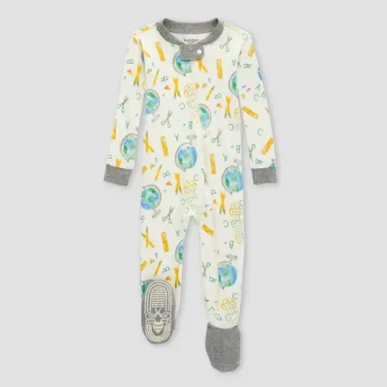 Burt's Bees Baby&reg;&nbsp;Baby Organic Cotton Tight Fit Footed Pajama image {6}