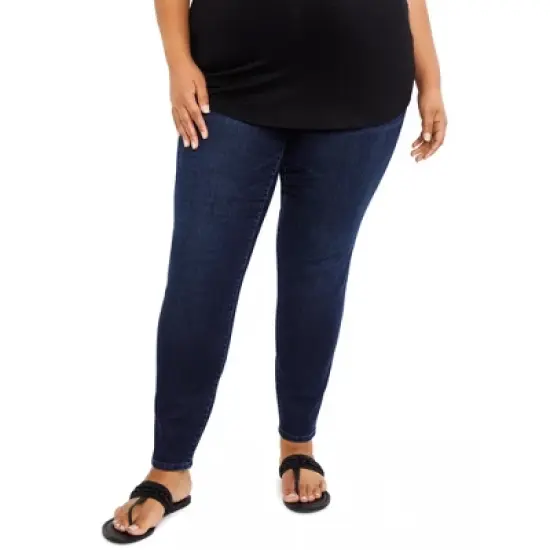 Plus Size Secret Fit Belly Skinny Leg Maternity Jegging | Jessica Simpson image {7}