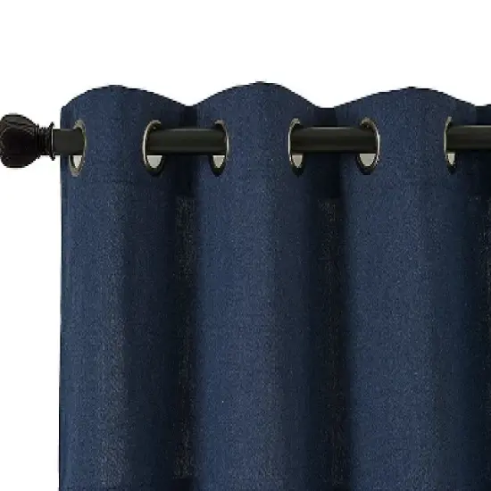 Kate Aurora Oversized Grommet Top Window Valances image {9}