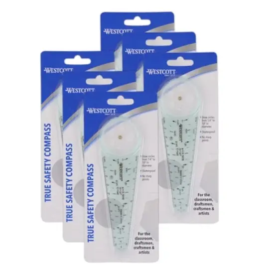 Westcott&reg; True Safety Compass, Pack of 6 image {4}