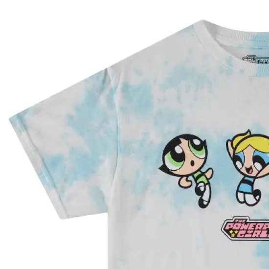 Men's Powerpuff Girls Classic Shirt - Powerpuff Girls Short Sleeve Tee Shirt - Blossom Bubble and Buttercup Mojo Jojo T-Shirt (X-Large) image {2}