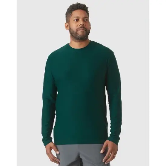 Men's Active Long Sleeve Crew Neck T-Shirt - True Classic image {7}