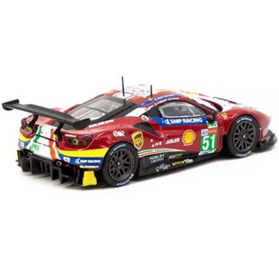 Ferrari 488 GTE #51 "SMP Racing" Winner of LMGTE Pro 24 Hrs Le Mans (2019) "Hobby64" 1/64 Diecast Model Car by Tarmac Works image {2}