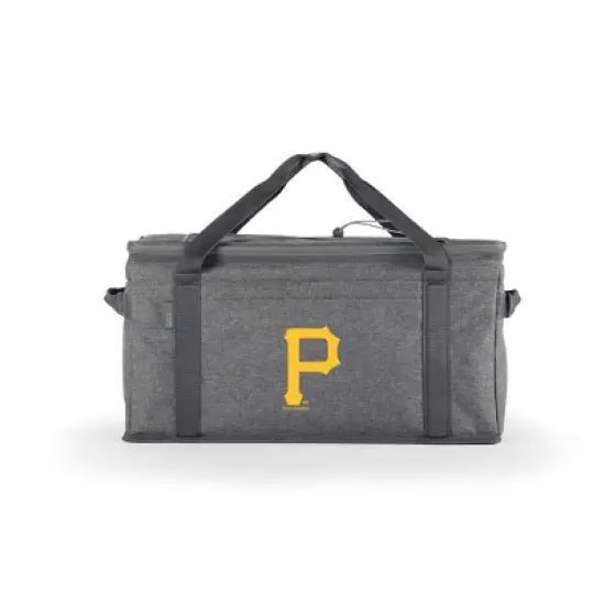 MLB Pittsburgh Pirates 64 Can Collapsible Cooler - Heathered Gray image {5}