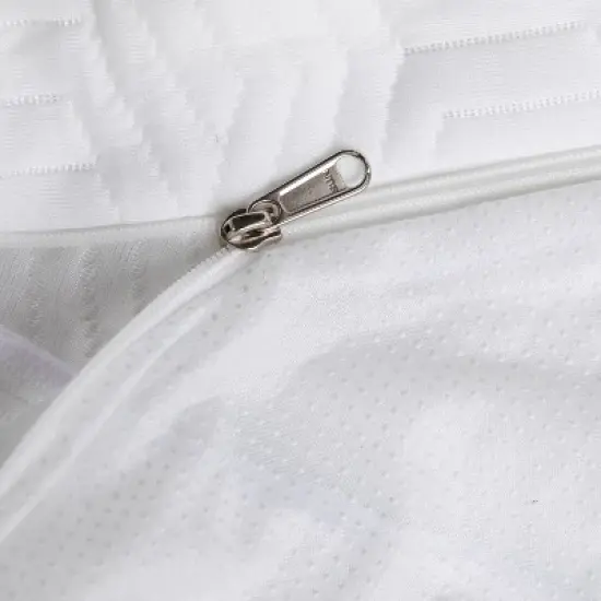 Flash Furniture Cloud Green Tea Cooling Gel 4-Layer Memory Foam Mattress in a Box with CertiPUR-US Certification, Washable Cover, and Pressure Relief image {3}