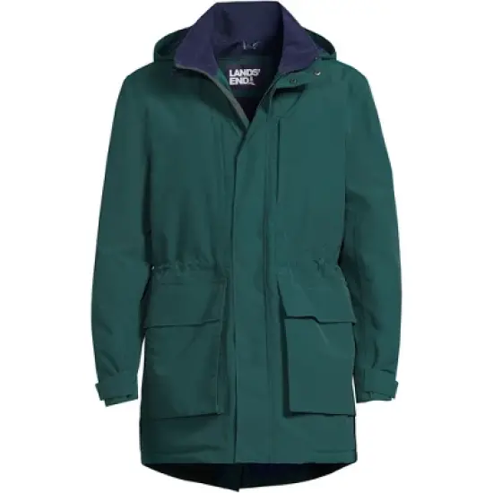 Lands' End Men's Waterproof Squall Parka image {7}