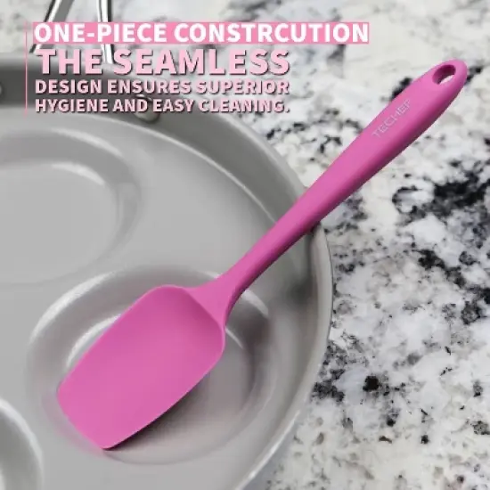 TECHEF Silicone Mini Spoonula - Pink image {2}