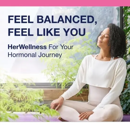 Metagenics HerWellness Estrovera&mdash;Natural, Hormone-Free Menopause Support for Hot Flashes & Night Sweats, Gluten-Free, Vegetarian, 30 Tablets image {4}