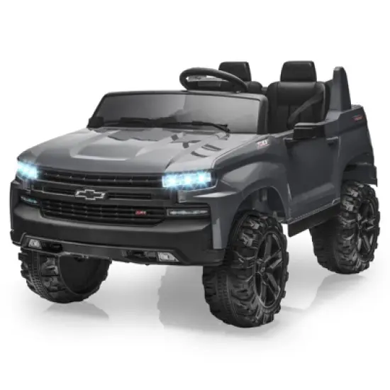 Licensed Chevrolet Silverado Kids Electric Vehicle | 24V 2-Seater Ride-On Toy with Remote Control image {8}
