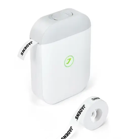 JADENS D11 Thermal Print Label Maker with One Roll label image {4}
