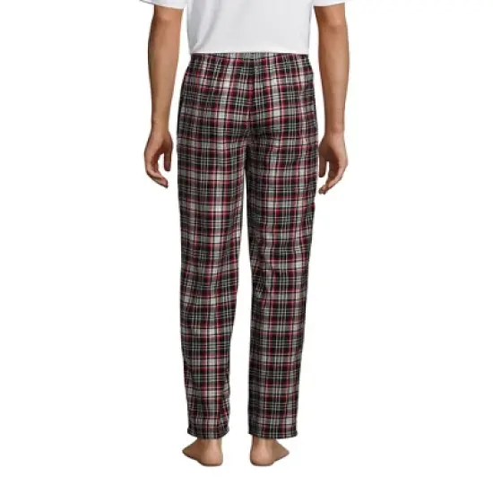 Lands' End Men's Flannel Pajama Pants image {1}