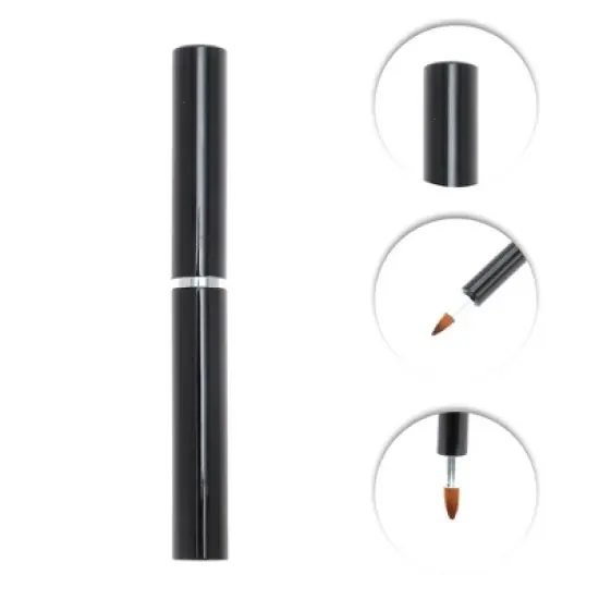 Unique Bargains Round Head Lip Brush 1 Pc image {2}