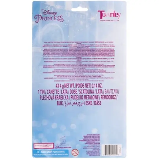 Disney Princess Swirl Balm with Tin 4pk image {1}