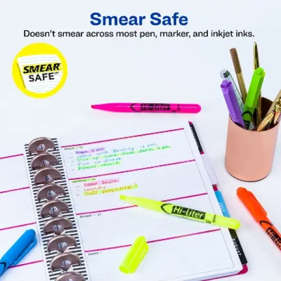 Avery 3" Ring Binder, 8 Tab Dividers, Highlighters, Set (01682) image {5}