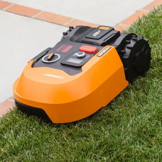 Worx WR165 Landroid S 1/8 Acre Robotic Lawn Mower Battery and Charger Included image {4}