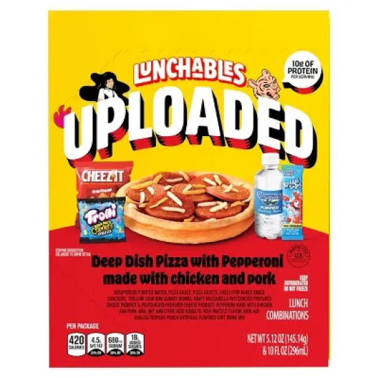 Lunchables Deep Dish Pepperoni Pizza - 15.12oz image {9}