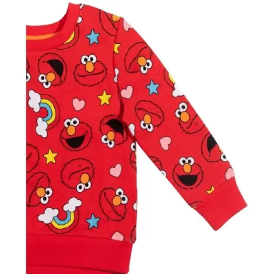 Sesame Street Elmo Abby Cadabby Girls Sweatshirt Little Kid image {4}