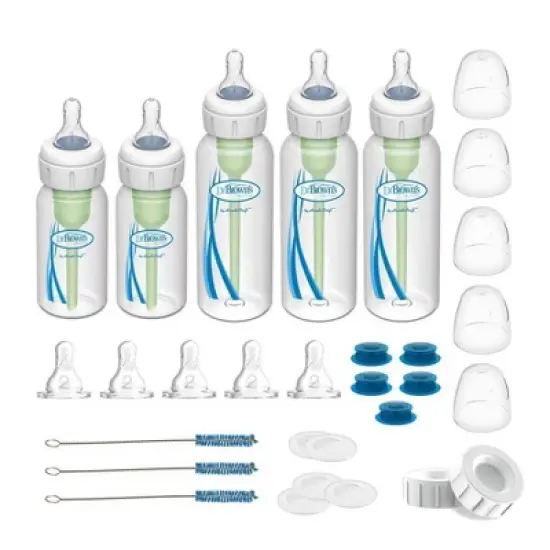 Dr. Brown's Natural Flow Specialty Feeding Baby Bottle Starter Kit - 8 fl oz/27pk image {4}