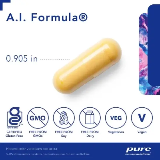 Pure Encapsulations A.I. Formula - Hypoallergenic Dietary Supplement to Promote Healthy Immune Response - 120 Capsules image {2}