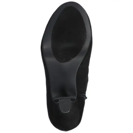 Journee Collection Womens Piper Inside Zip Block Heel Booties image {4}