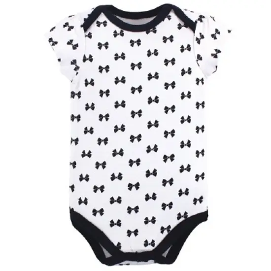 Little Treasure Baby Girl Cotton Bodysuits 5pk, Party Dress image {3}