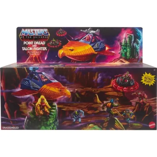 Masters of the Universe Point Dread Playset and Talon Fighter Vehicle image {1}