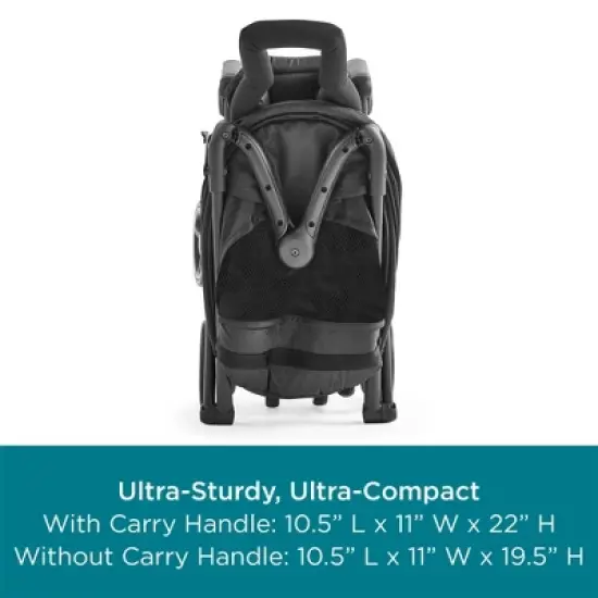 Contours Itsy Lightweight Stroller - Black image {8}