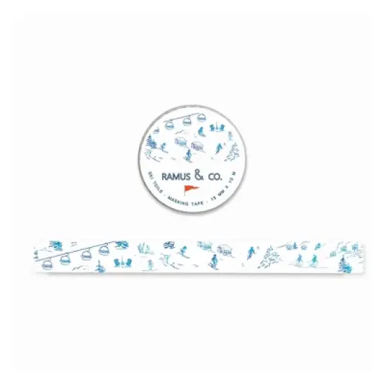 Winter Weekenders Masking Tape by Ramus & Co - 3ct Rolls, Assorted image {2}