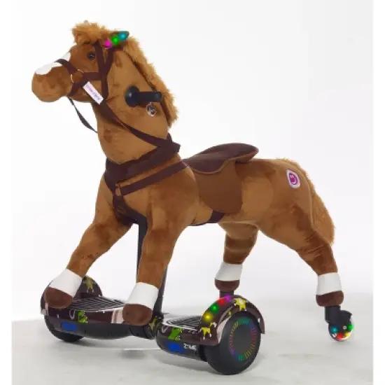 Power Pony Riding Toy - Champ Zume V2: Steel Ride-On Animal, Ages 4+, 200lb Capacity image {8}
