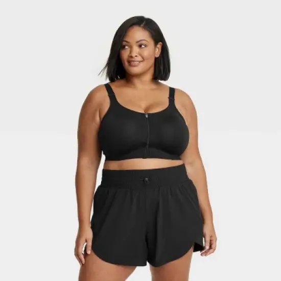Women&rsquo;s High Support Sculpt Zip Front Bra - All in Motion&trade; image {3}