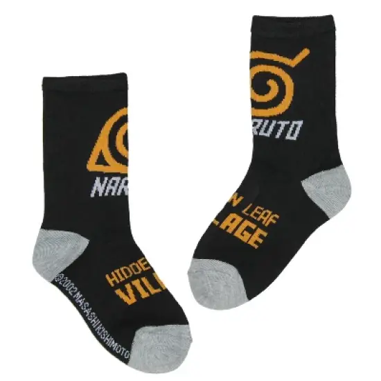 Naruto Shippuden Youth Week Of Socks Uzumaki Clan And Symbols 7 Pairs Of Socks Multicoloured image {1}