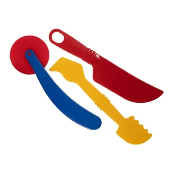 Learning Advantage Dough Tools, 6 Per Set, 3 Sets image {2}