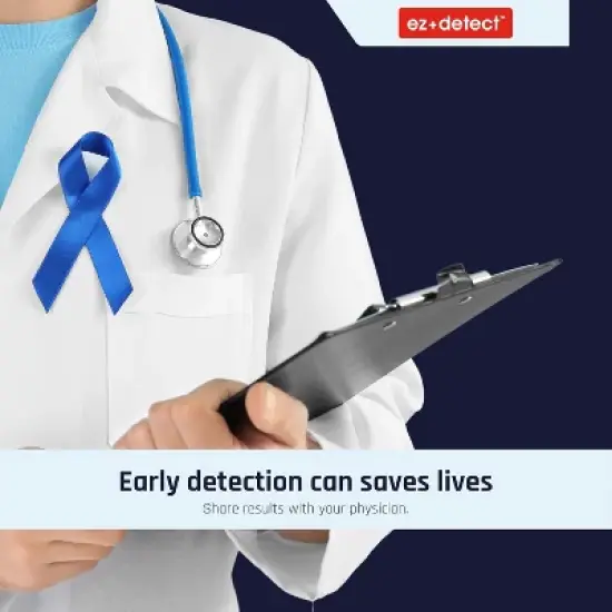 EZ Detect Colon Disease Test FDA Cleared at Home Colorectal Test Kit image {6}