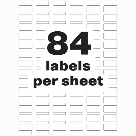 Avery PermaTrack Tamper-Evident Asset Tag Labels, 1/2" x 1", 672 Asset Tags (60534) image {5}