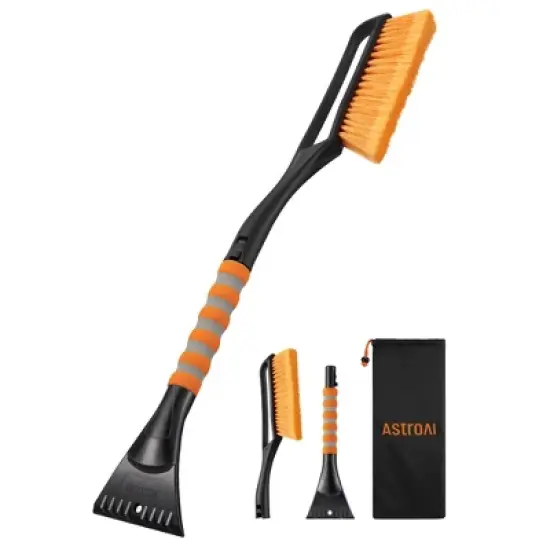 AstroAI 27" Snow Brush and Ice Scraper for Car Windshield image {1}