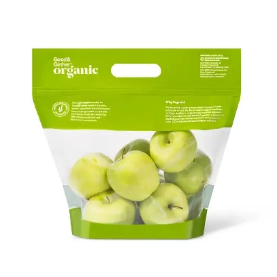 Fresh Organic Granny Smith Apples - 2lb Bag - Good & Gather&trade; image {2}