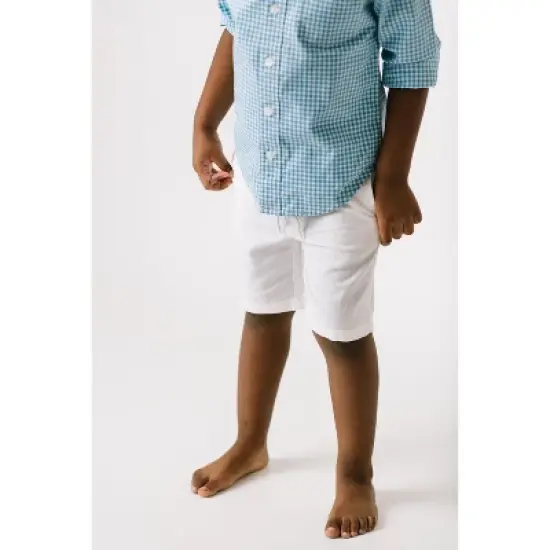 Hope & Henry Boys' Relaxed Linen Short, Infant image {4}