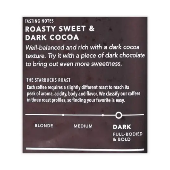 Starbucks Caffe Verona Coffee K-Cups Pack, 24/Box image {6}