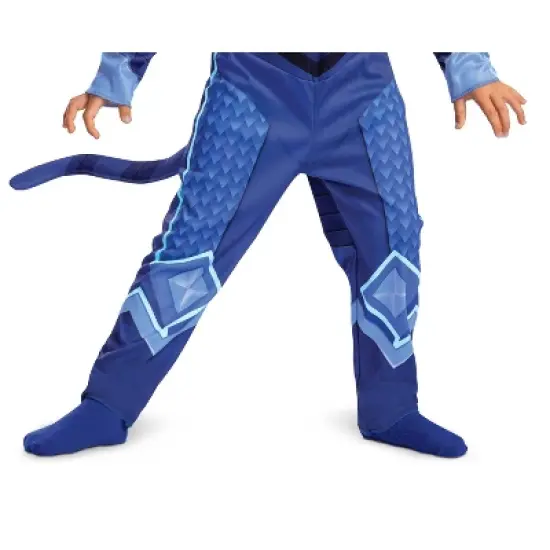 Toddler PJ Masks Catboy Classic Halloween Costume Jumpsuit with Headpiece 3-4T image {6}